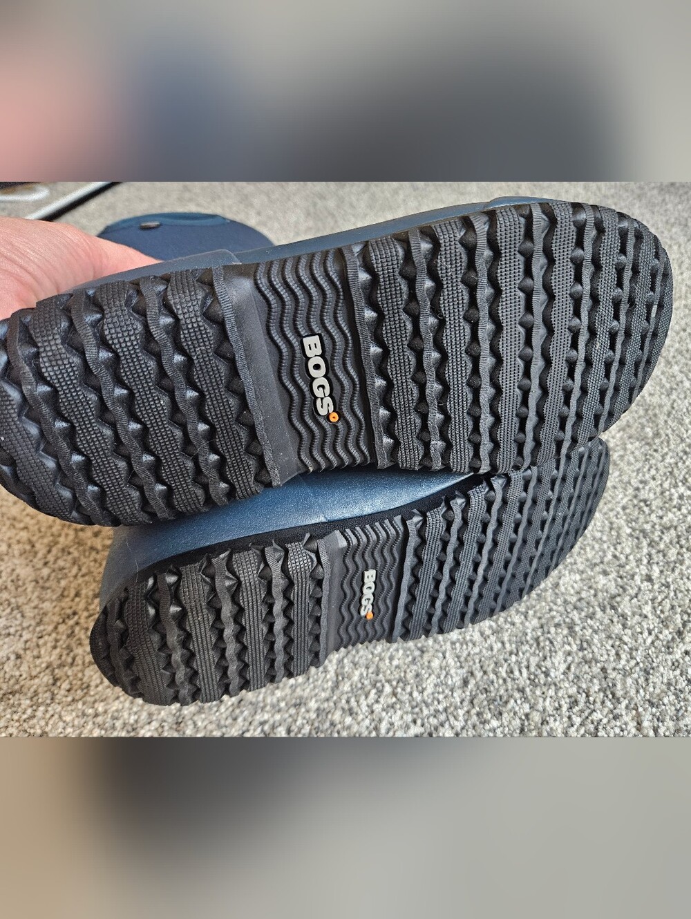 Bogs Navy Waterproof Pull-On Boots - Picture 4 of 5